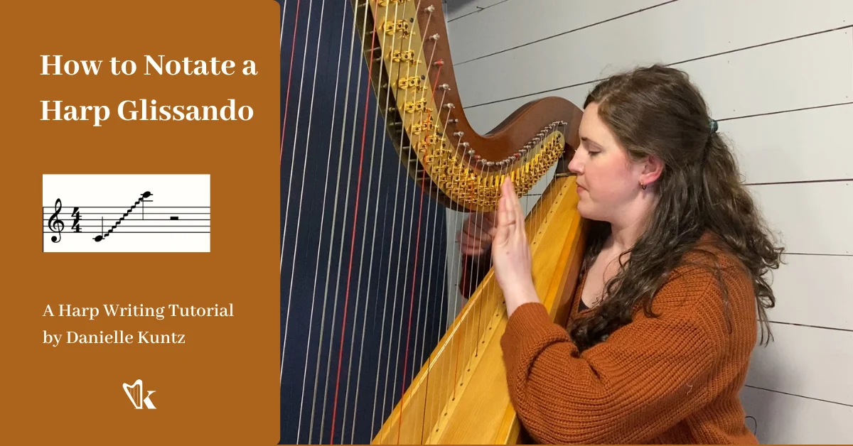 How to Notate a Harp Glissando